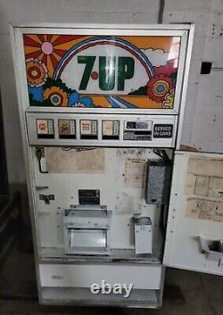 7up Vending Machine John Alcorn Art Design Rare Peter Max Style 70s Working