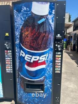 8 selection cold drink vending machine for cans and bottles