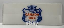 Acrylic Plexiglass Canada Dry Sign 10 1/2 X 28 Vending Machine Advertising