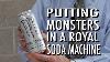 Adding Monster Energy Drinks To A Royal Soda Machine