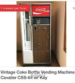Anitique Coke Machine (needs a new compressor) detailed description in photos