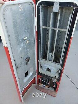 Antique 1950 Authentic Small Coca-cola Vending Machine Vmc-44 Pick Up Only