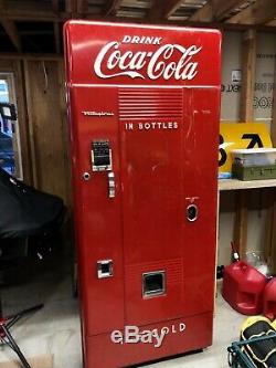 Antique Coca Cola Coke Machine Westinghouse Vintage