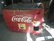 Antique Coca-Cola Cooler Coke Machine