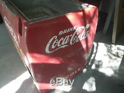 Antique Coca-Cola Cooler Coke Machine