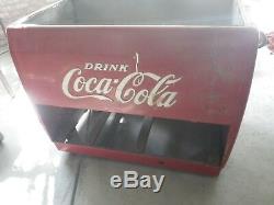 Antique Coca-Cola Cooler Coke Machine