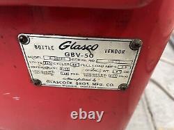 Antique Original Coca-Cola Glasco Slider Coke Machine Model GBV-50