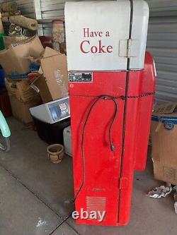 Antique bottle coke machine vintage Vendo model #44 serial # 9261A31