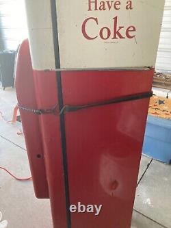 Antique bottle coke machine vintage Vendo model #44 serial # 9261A31