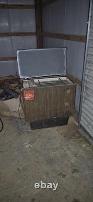 Barn Find Coca-Cola Machine 1950s Era Working Compressor