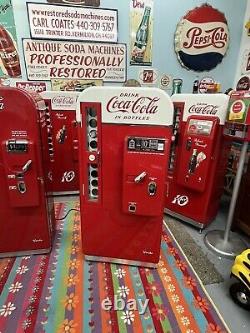 Beautiful Restored 1950s Coke Coca Cola Machine Vendo 81 44 39 72 56 USA