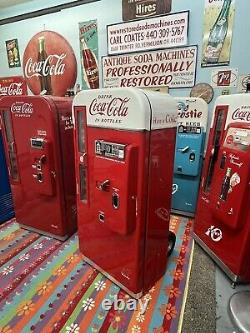 Beautiful Restored 1950s Coke Coca Cola Machine Vendo 81 44 39 72 56 USA