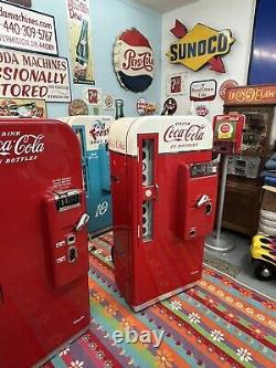 Beautiful Restored 1950s Coke Coca Cola Machine Vendo 81 44 39 72 56 USA