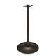 Black Cast Iron Vending Machine Stand 28 Tall Metal Stand with 16 Round B