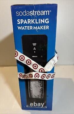 Black SodaStream Source Soda Machine with 3 Bottles, and CO2 Cylinder New In Box
