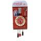Bradford Exchange Limited Coca Cola Time For Refreshment Vending Machine Clock
