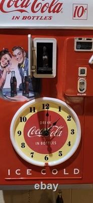 Bradford Exchange Limited Coca Cola Time For Refreshment Vending Machine Clock