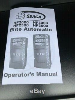 Brand New In Box Seaga Hf3500 Elite Combo Soda/drink/snack Vending Machine