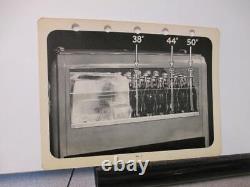 COCA COLA 1940 salesman sample VENDING MACHINE cooler refrigeration guide (9pg)