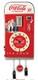 COCA-COLA Time For Refreshment Vending Machine Cuckoo Clock Bradford Exchange