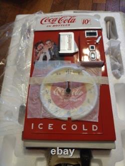 COCA-COLA Time For Refreshment Vending Machine Wall Clock The Bradford Exchange
