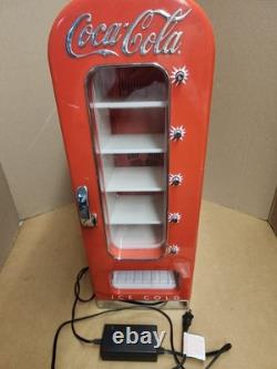 COKE-COLA MINI FRIDGE/ 10 CAN VENDING MACHINE by KOOLATRON