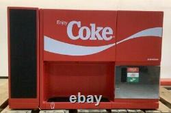 COKE Coca Cola Siemens BreakMate Soda Cooler Dispenser Vending Machine GA 3450