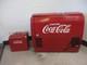 COKE MACHINE COCA COLA COOLER Original Finish. Nice to see old paint 1950's