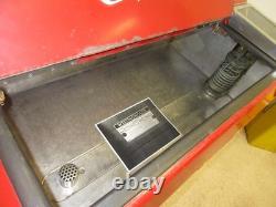 COKE MACHINE COCA COLA COOLER Original Finish. Nice to see old paint 1950's