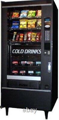 CRANE 484 Refreshment Center 2 COMBO Snack & Soda Vending Machine LOCATION READY