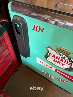 Canada dry pop vending machine