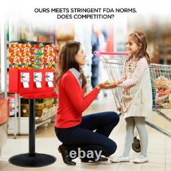 Candy Machine Dispenser Commercial Gumball Vending Machine Coin Operated
