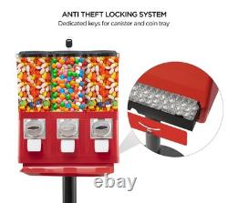 Candy Machine Dispenser Commercial Gumball Vending Machine Coin Operated