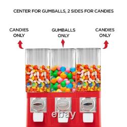 Candy Machine Dispenser Commercial Gumball Vending Machine Coin Operated