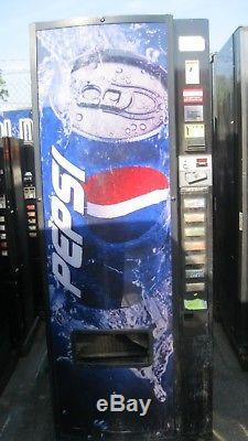 Canned/Bottled Soda Vending Machine For Sale Pepsi Graphics