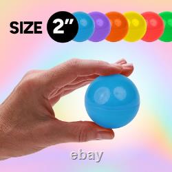 Capsule Vending Machine Colored Round Capsules Empty 500 pcs 2 inch Gumball