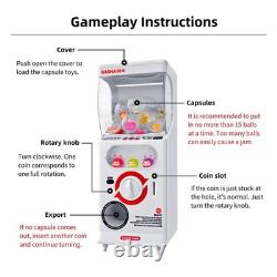 Capsule Vending Machine Toy Mini Vending Machine for Kids & Adults 25 Cents C