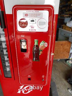 Cavalier 96 Coke Machine Older Restoration Works Great