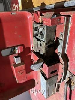 Cavalier C 51 Coca-Cola Machine, Coin Mechanism With Handle And Backing Plate