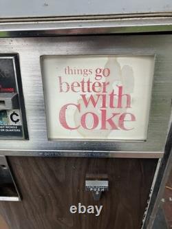 Cavalier CSS-8-64 Coke Machine With Coke Bottles