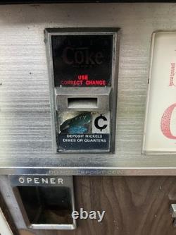 Cavalier CSS-8-64 Coke Machine With Coke Bottles