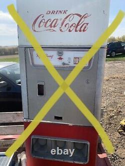 Cavalier Coke Machine C-144-A Front Door Used Parts