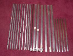 Cavalier square top soda machine stainless trim 12 pcs & 10 mounting strips