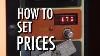 Changing Prices On A Soda Machine