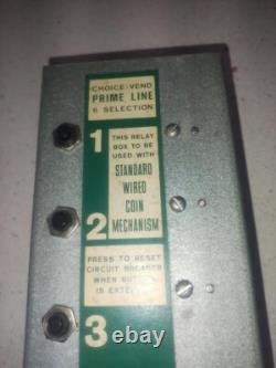 Choice-Vend Pepsi-Coke Machine Prime Line 6 Selection Relay Box
