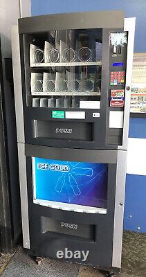 Clean Rs800 Rs850 Combo Vending Machine Snack And Soda Credit Card Reader Ready