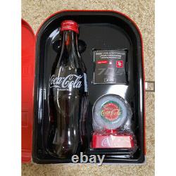 Coca Cola 120th Anniversary Vending Machine Ornament Set of 4 40's Style