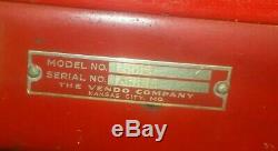 Coca Cola 1951 #39 Red Vendo Bottle Vending Machine Works Original