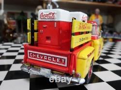 Coca-Cola 1957 Chevrolet Pickup Truck with Vintage Vending Machine