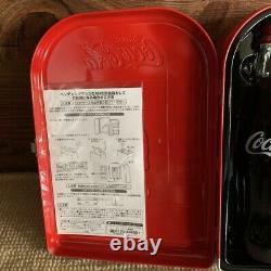 Coca Cola 60's Style Vending Machine Piigy Bank with Bottle and Clock